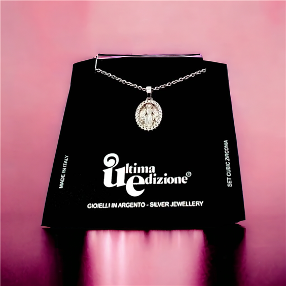 Oiritaly Collana - Donna - Ultima Edizione - CAO4483-B - Argento